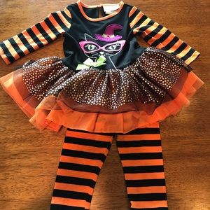 Halloween kitty outfit from Dillard’s